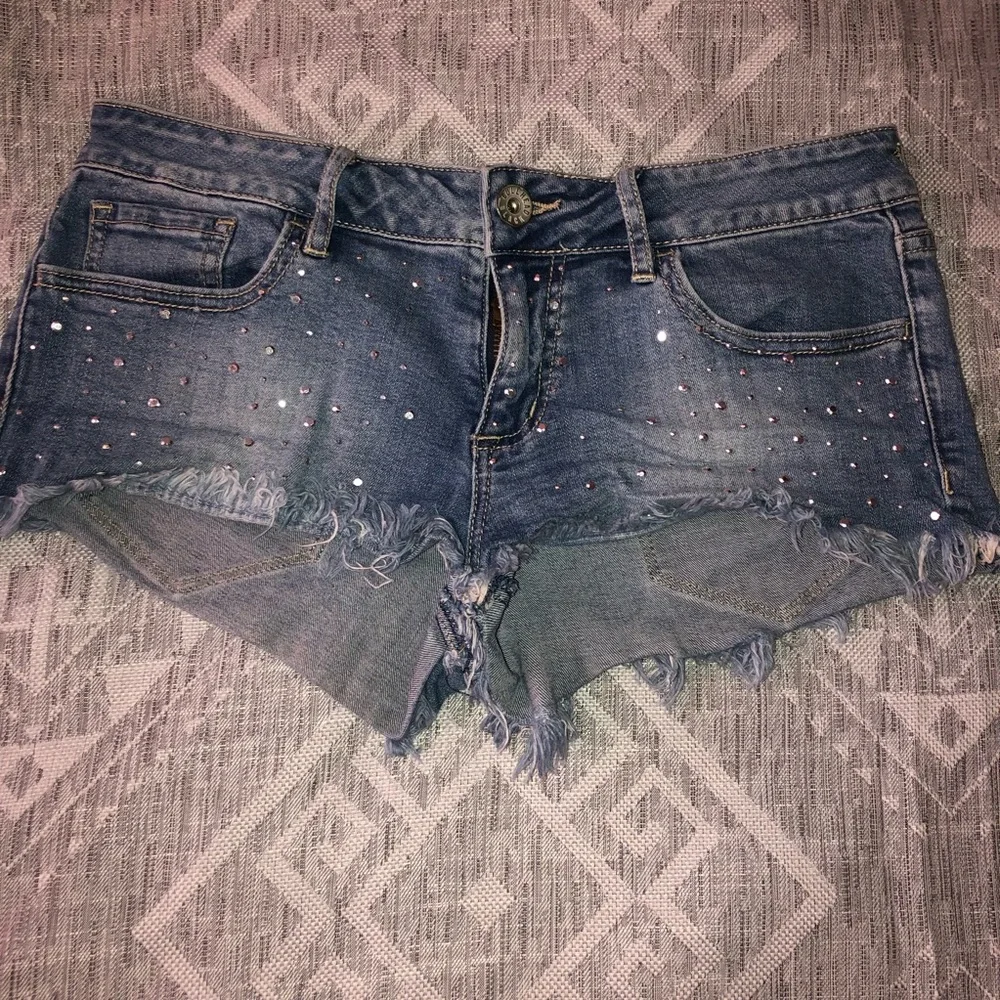 Bullhead Black Denim Shorts